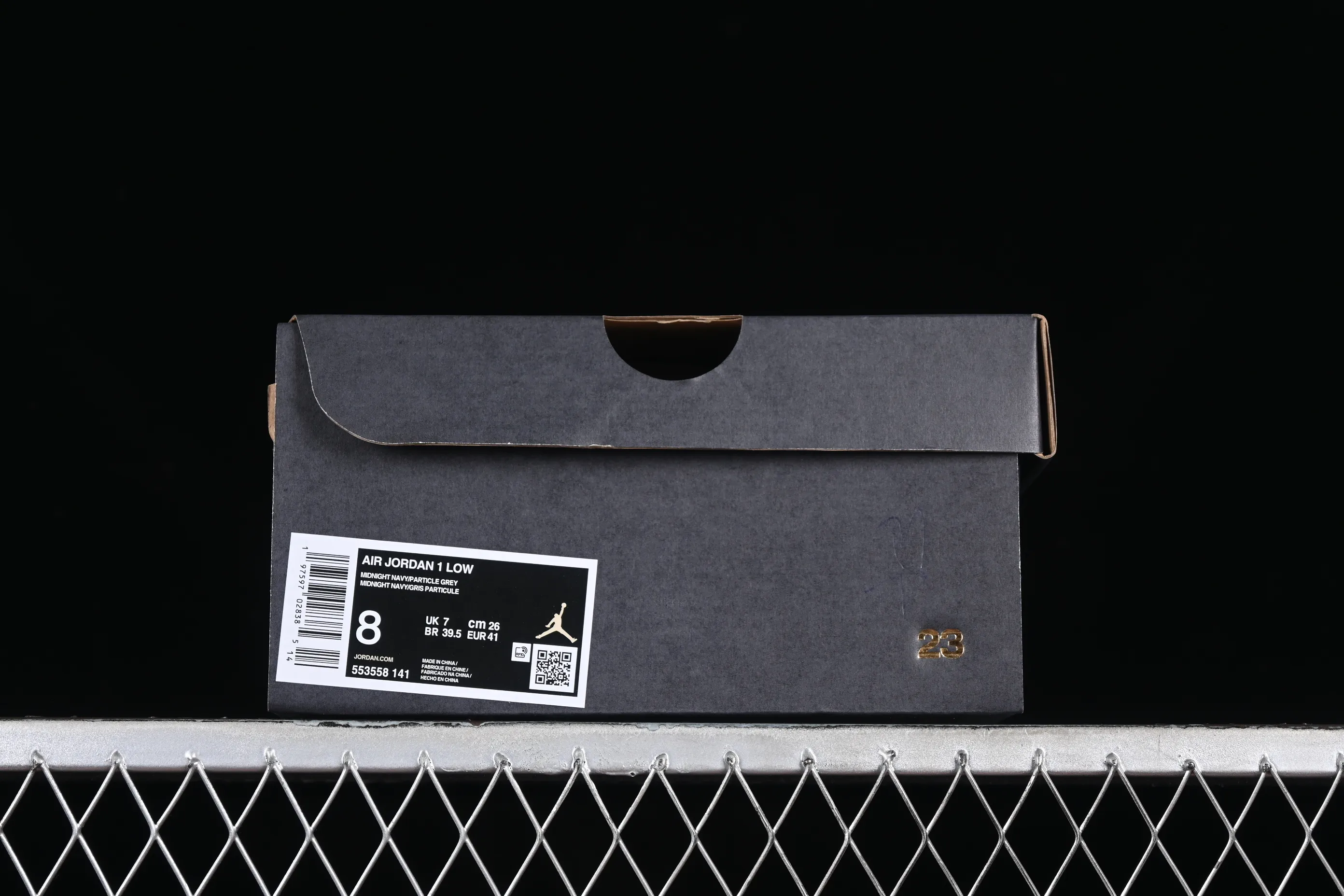 All categories Air Jordan Jordan series basketball shoes Air Jordan 1 Low Z version Air Jordan 1 Low AJ1 Joe 1 white blue gray low-top cultural basketball shoes 553558-141